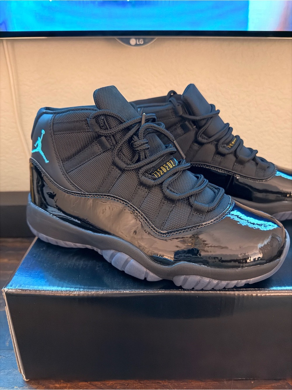 Jordan 11 Retro Black gamma size 11